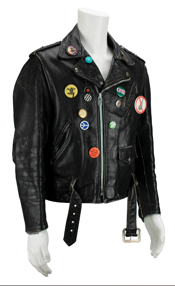 Zappa, Frank. (1940–1993) Schott Black Leather Jacket