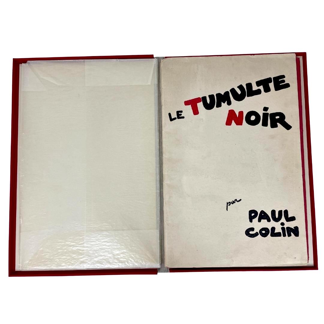Le Tumulte Noir Portfolio  (1929) - THE COPY OF ANDRÉ LEON TALLEY with a Presentation Letter from KARL LAGERFELD