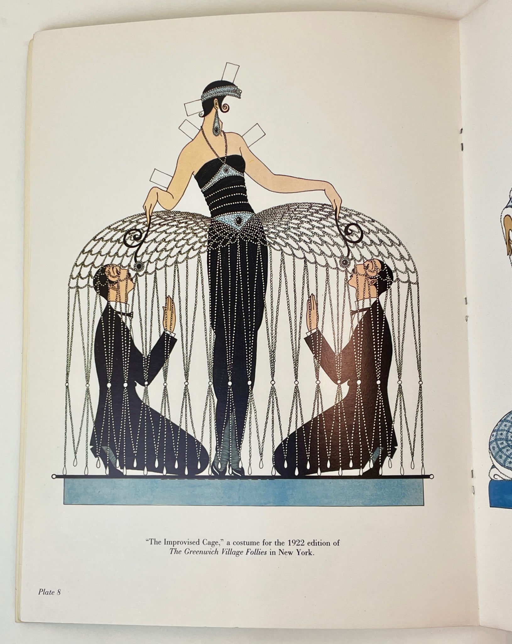 Erté [Romain de Tirtoff] (1892-1990) Fashion Paper Dolls in Full Color - SIGNED