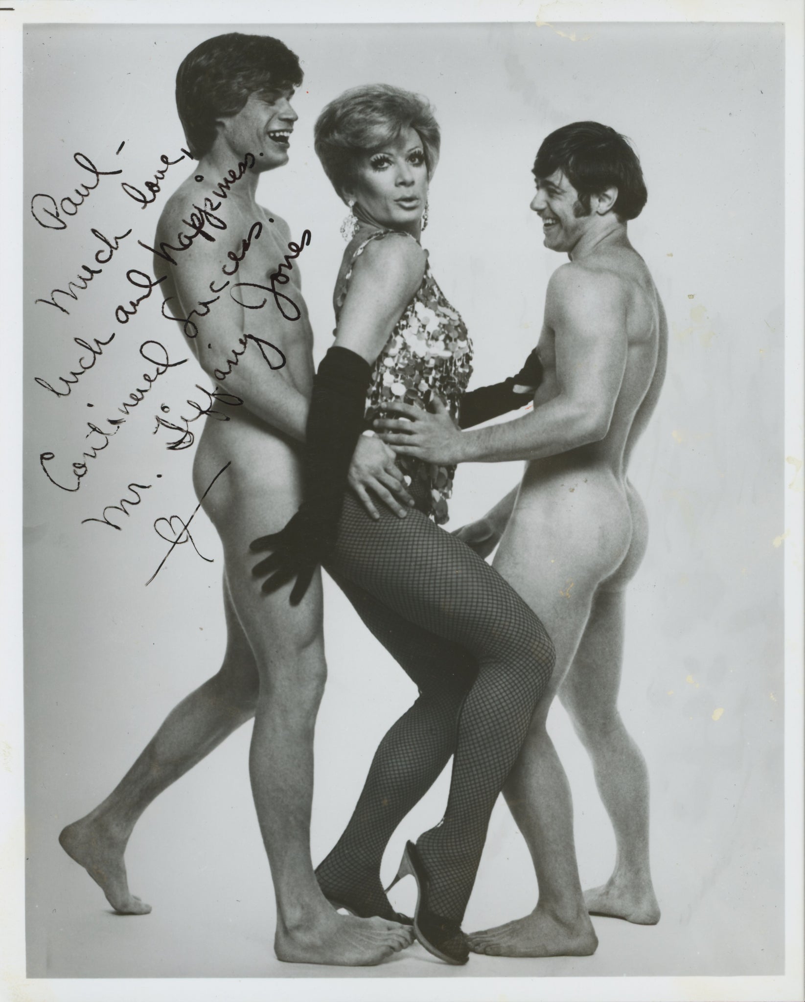 Mr. Tiffany Jones Signed Photograph, ca. 1975