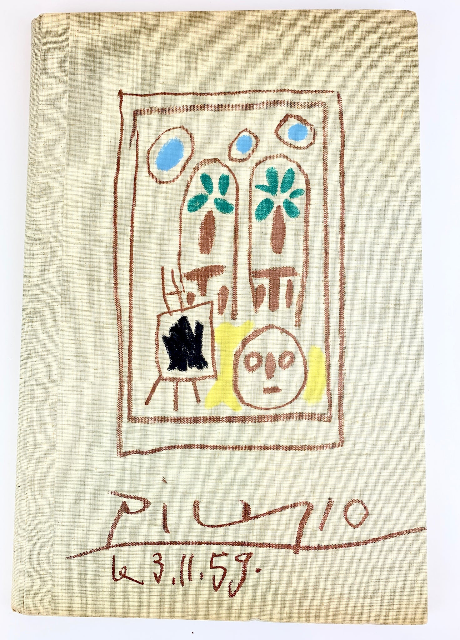 Picasso, Pablo. (1881–1973) Picasso's Sketchbook (Carnet de la Californie 1955–1956)
