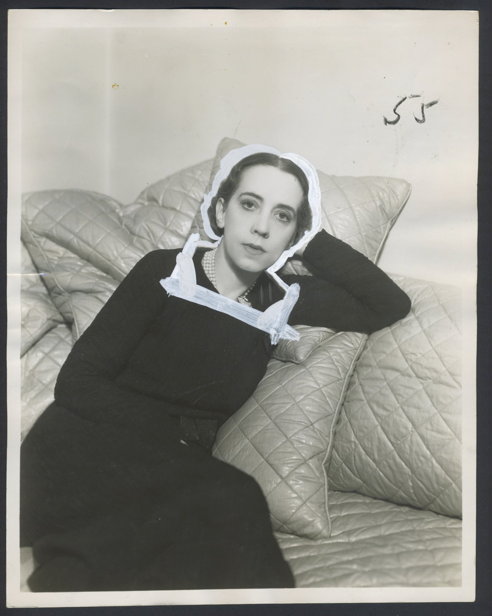 Schiaparelli, Elsa. (1890–1973) Press Photograph, 1936