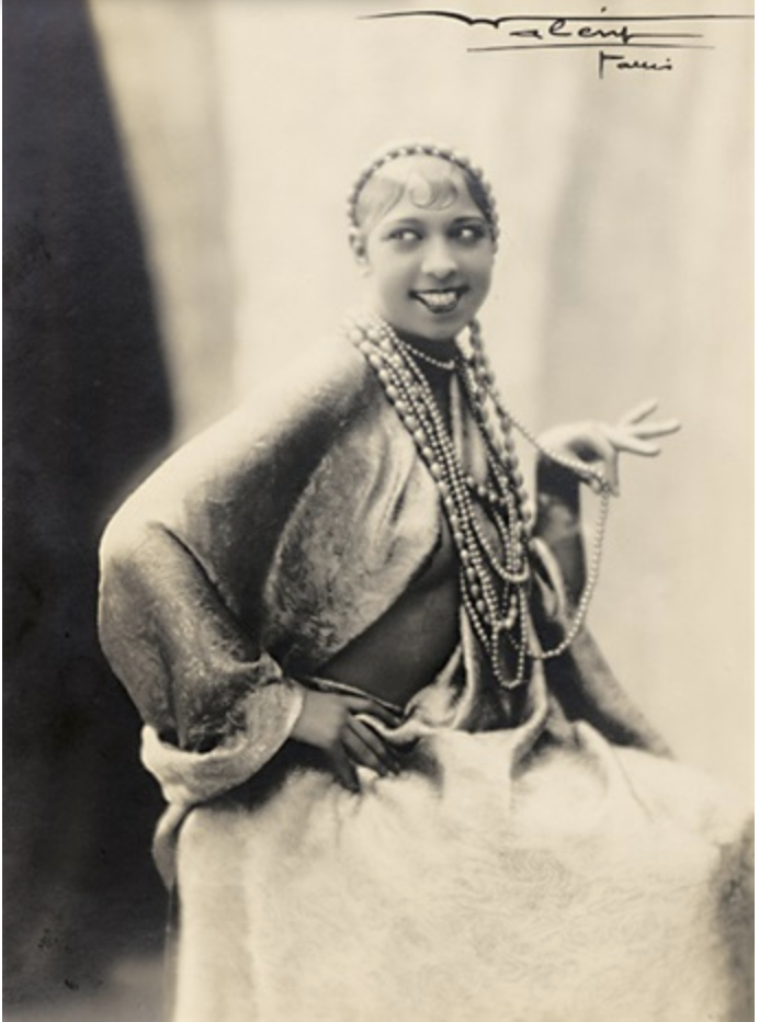 [Baker, Josephine. (1906–1975)] Beaded necklace, ca. 1930