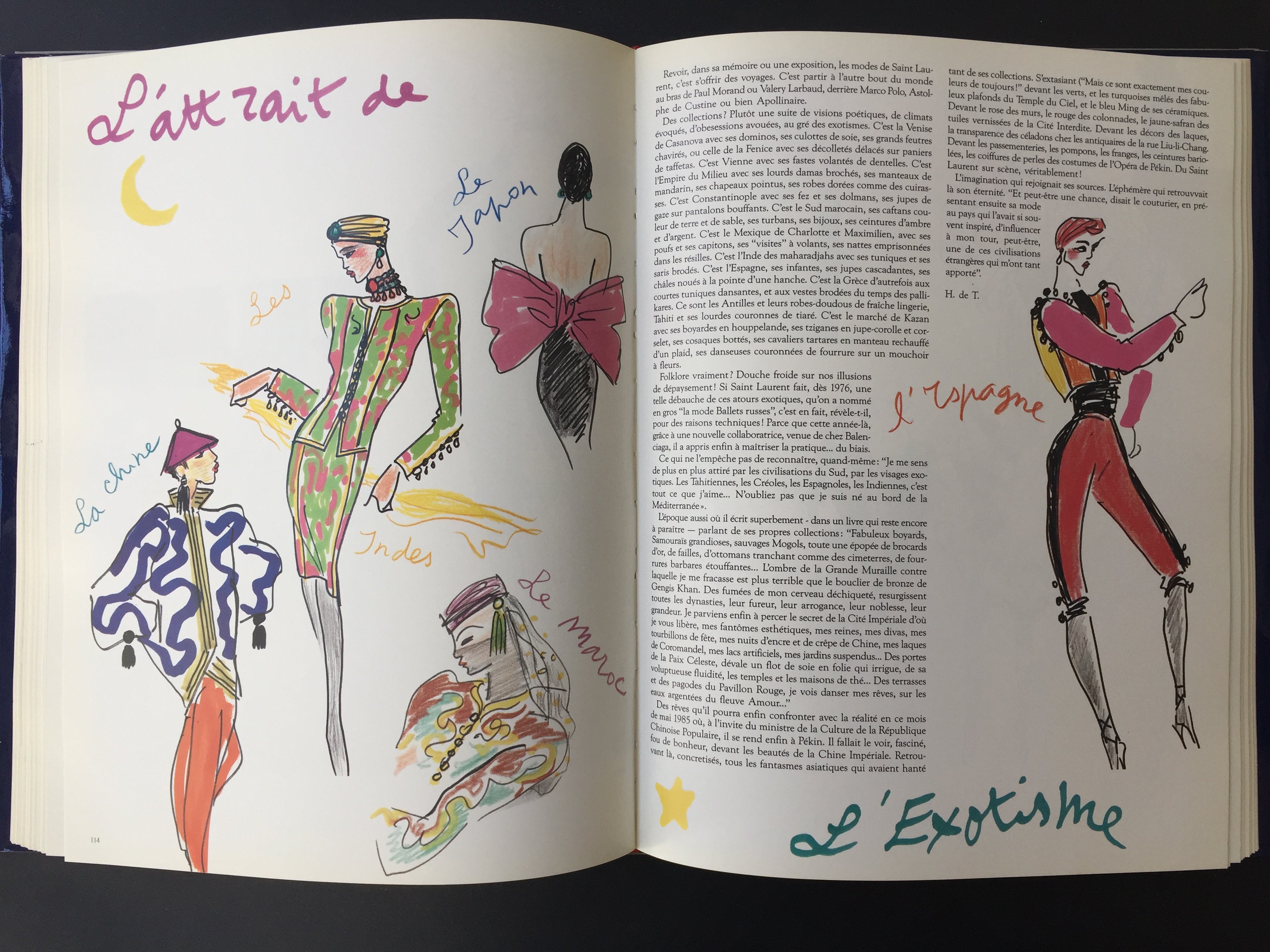 Saint Laurent, Yves. (1936–2008) Yves Saint Laurent par Yves
