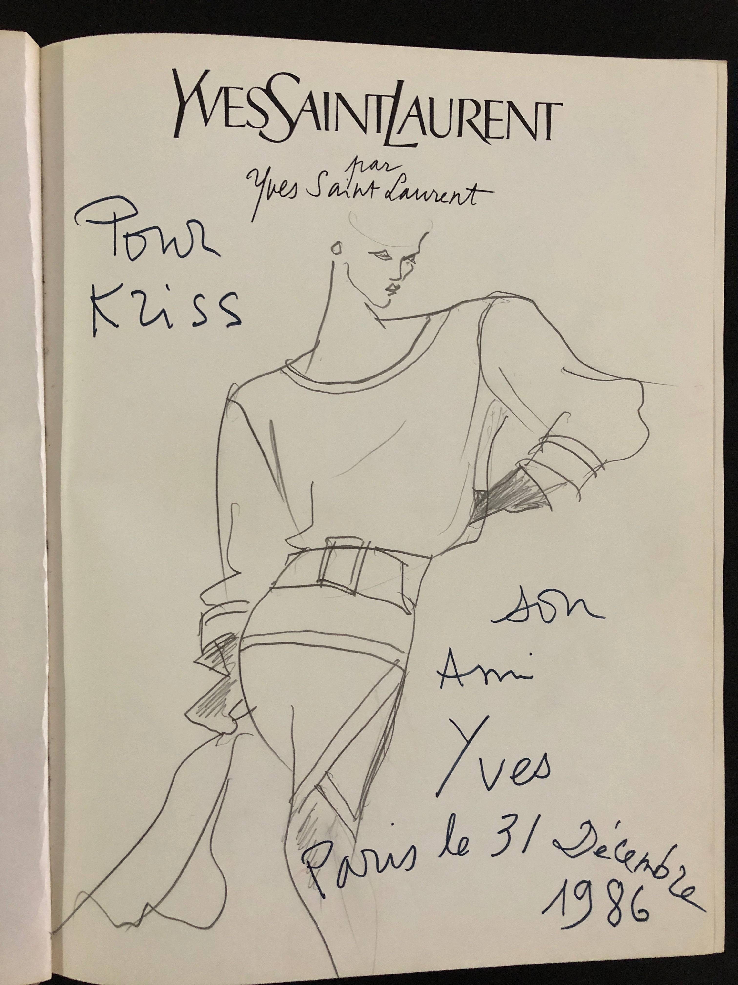 Saint Laurent, Yves. (1936–2008) Yves Saint Laurent par Yves Saint