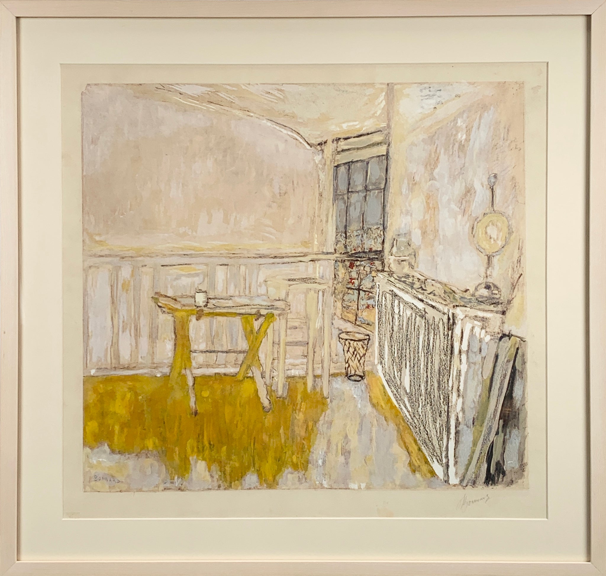 Pierre Bonnard [After] “Interieur (L’Atelier d’artiste)”, ca. 1940