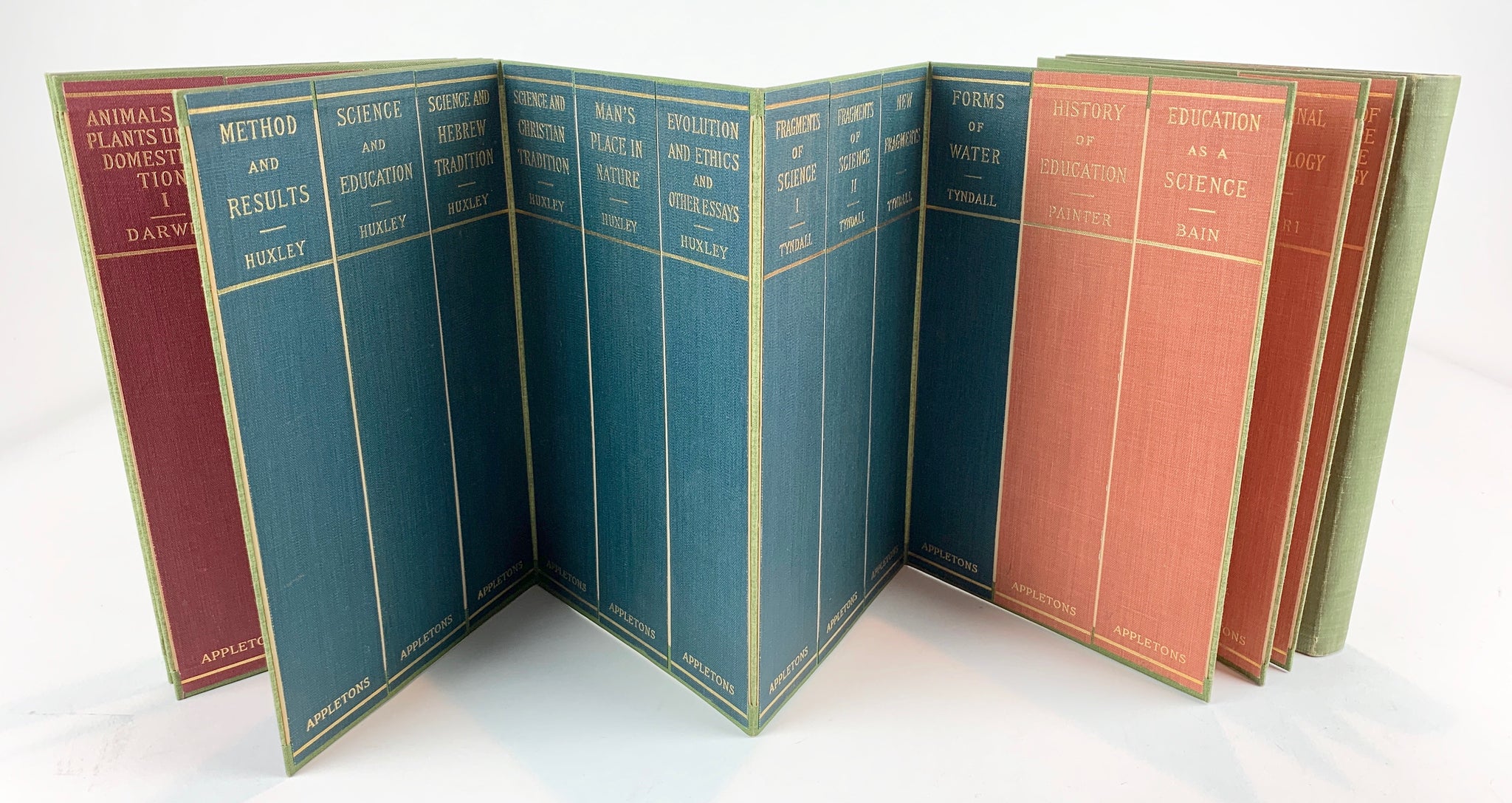 [Bindings] [Salesman Samples] Early 20th Century Appleton Publishing Sales Dummy