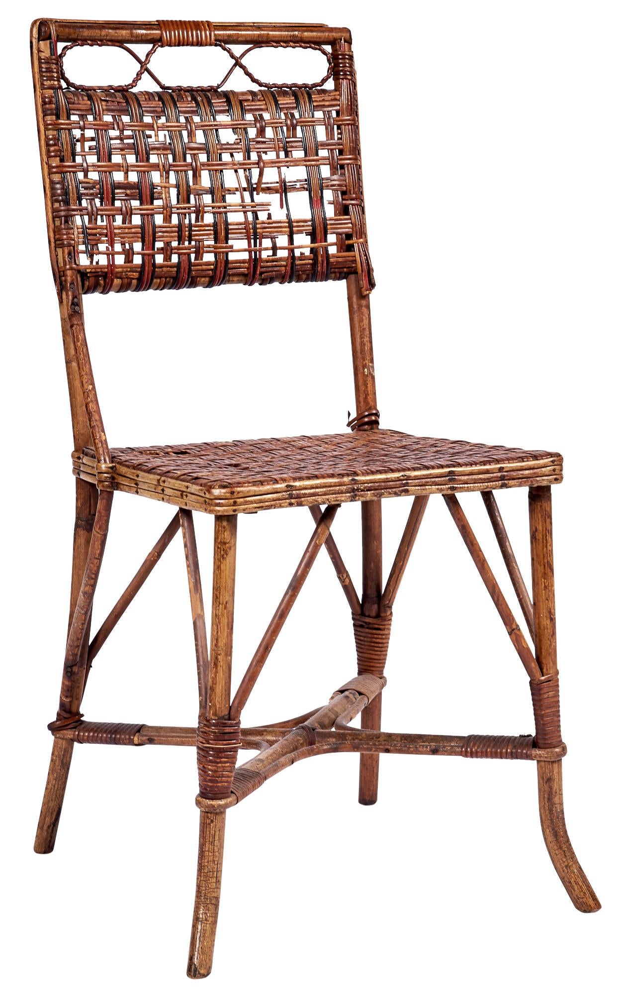 [Casablanca] Wicker Chair from the “Casablanca” Set of Rick’s Cafe