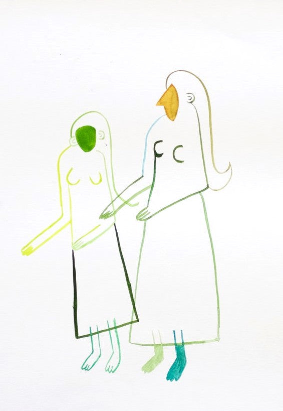 McLorin Salvant, Cécile. (b. 1989): "Sisters (Masks)," 2015