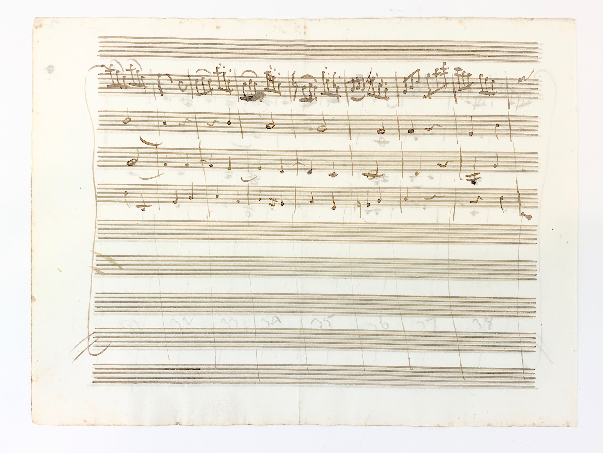 Mozart, Wolfgang Amadeus. (1756–1791): "Antretter" Serenade, K.185. - Autograph Musical Manuscript
