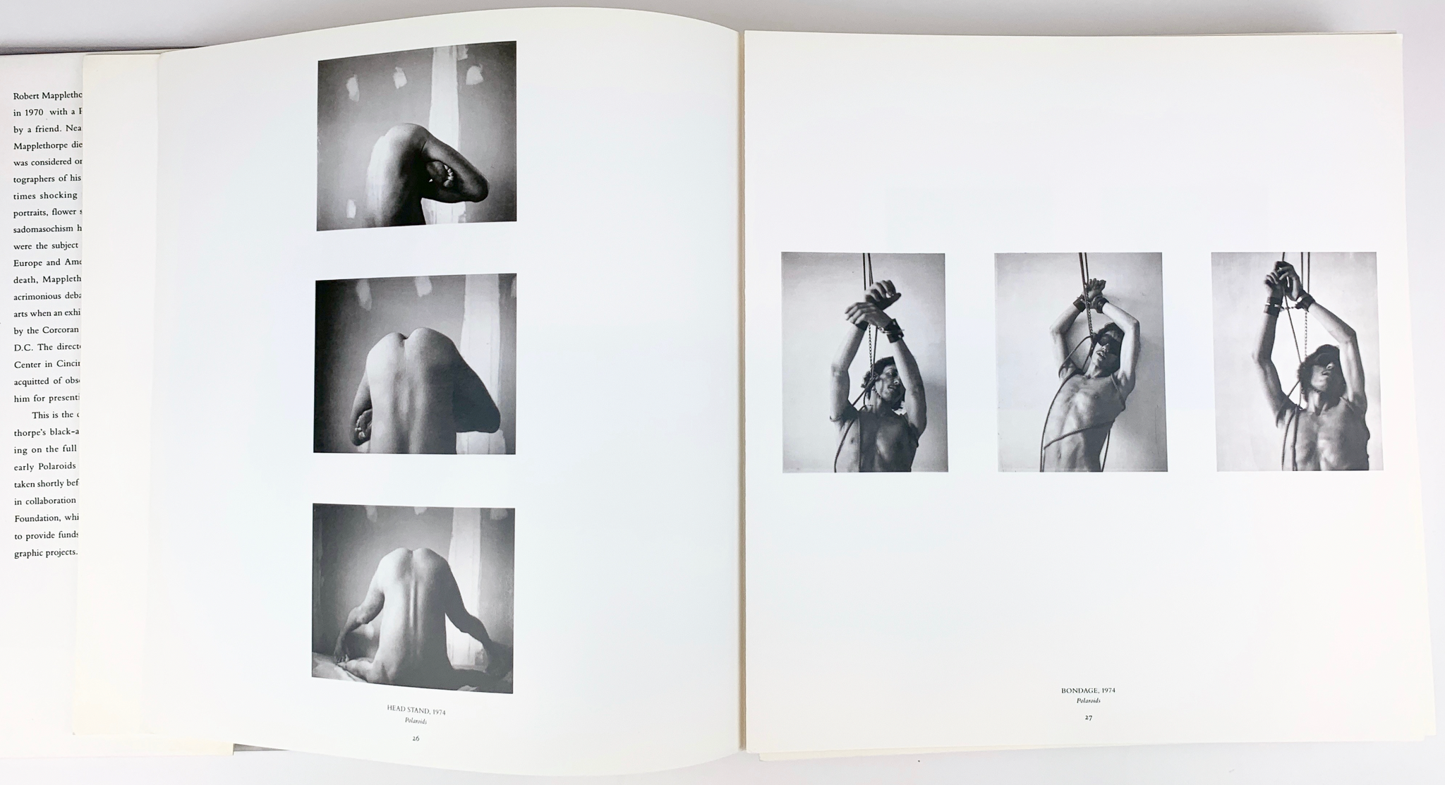 [Mapplethorpe, Robert. (1946–1989)] [Glover, Tony. (1939–2019)] Smith, Patti. (b. 1946): "Mapplethorpe" - Unbound Galley Proof from Mapplethorpe's Studio, with a letter of provenance from Patti Smith