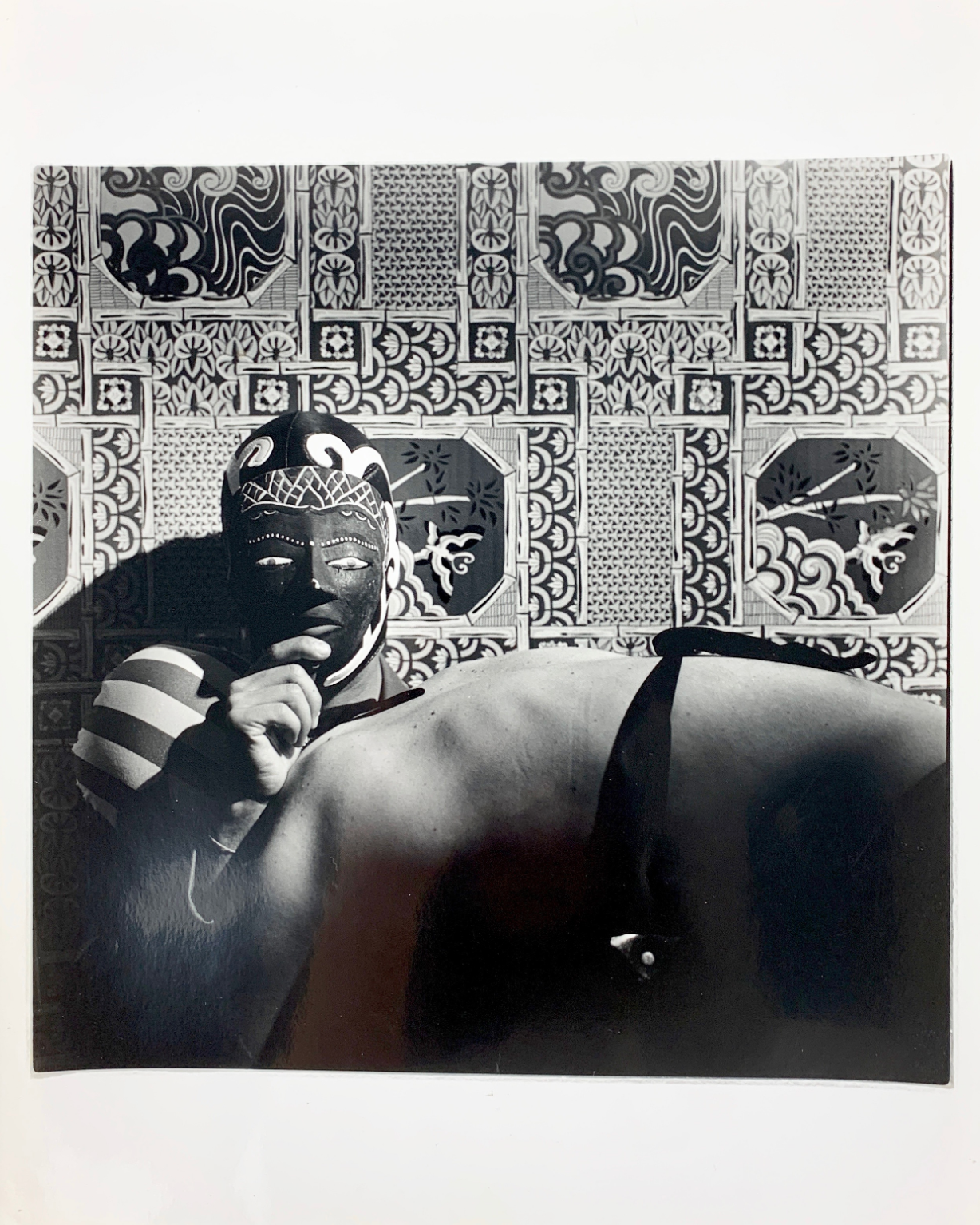 de Villasante, Carlos. (b. 1971): Figure with Mask, 2006